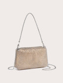 Bolsa Strass Mini Brilhante