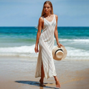 Saída de Praia Vestido Midi em Laise Dara